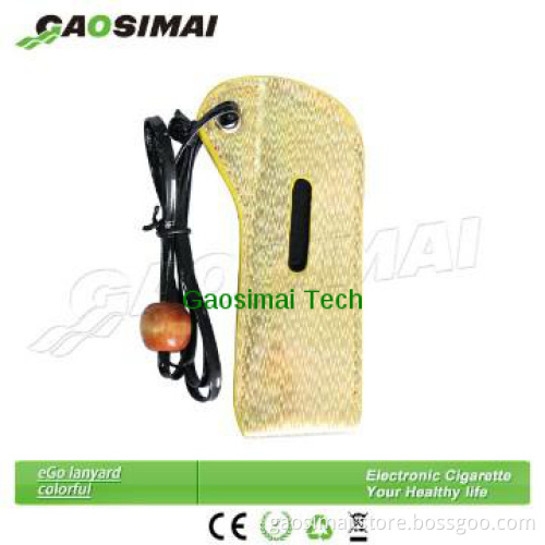 Fashionable and Colorful EGO Leather Lanyard for E-Cigarette